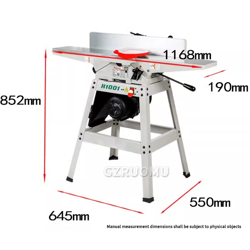 Woodworking Thicknesser - Desempenadeira de Bancada de 6 Polegadas