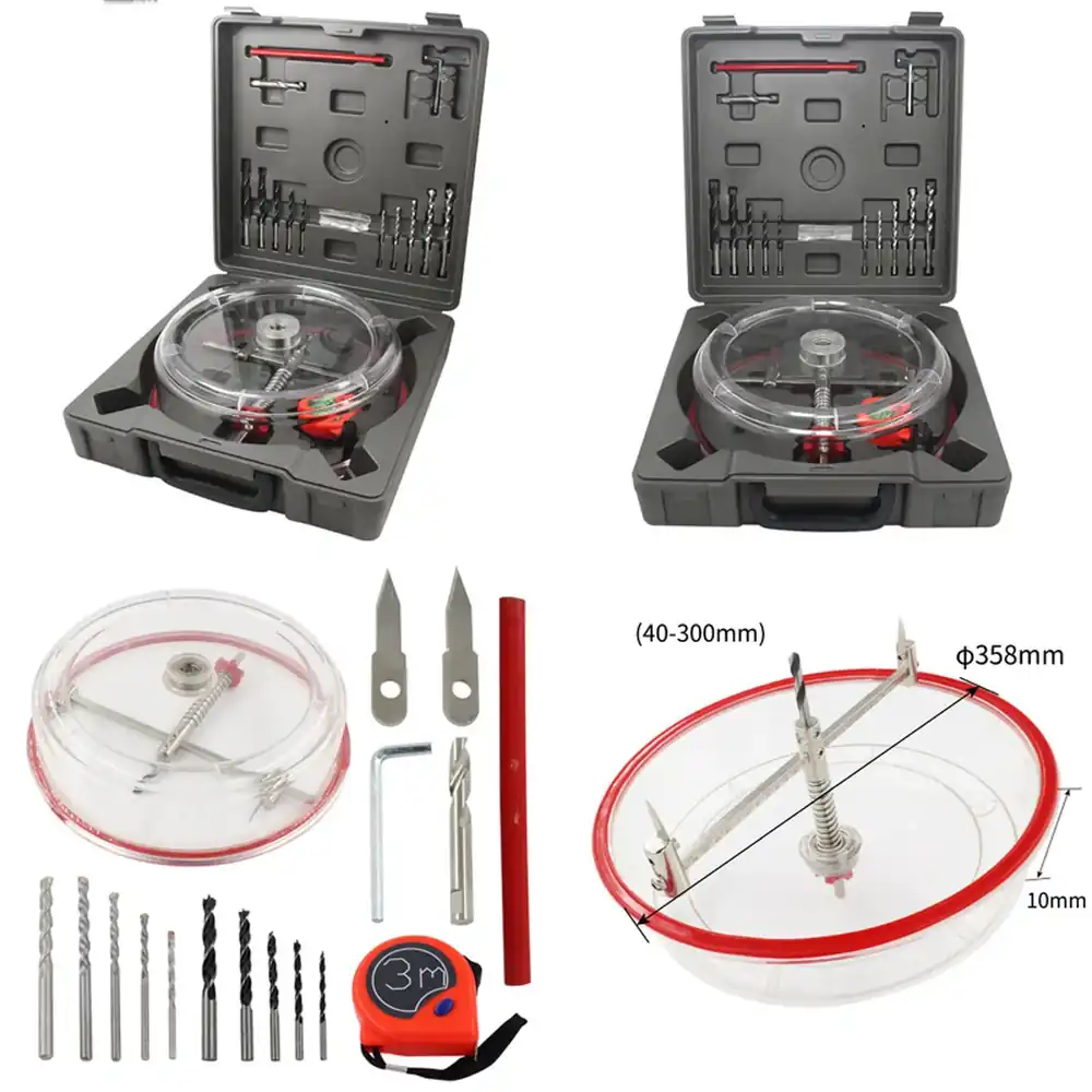 Woodworking Drill Bits - Conjunto de Brocas Ajustáveis para Serra