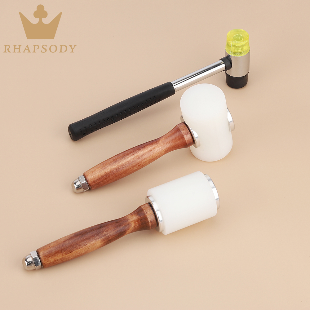 Woodworking Hammer - Martelo de escultura artesanal de couro,