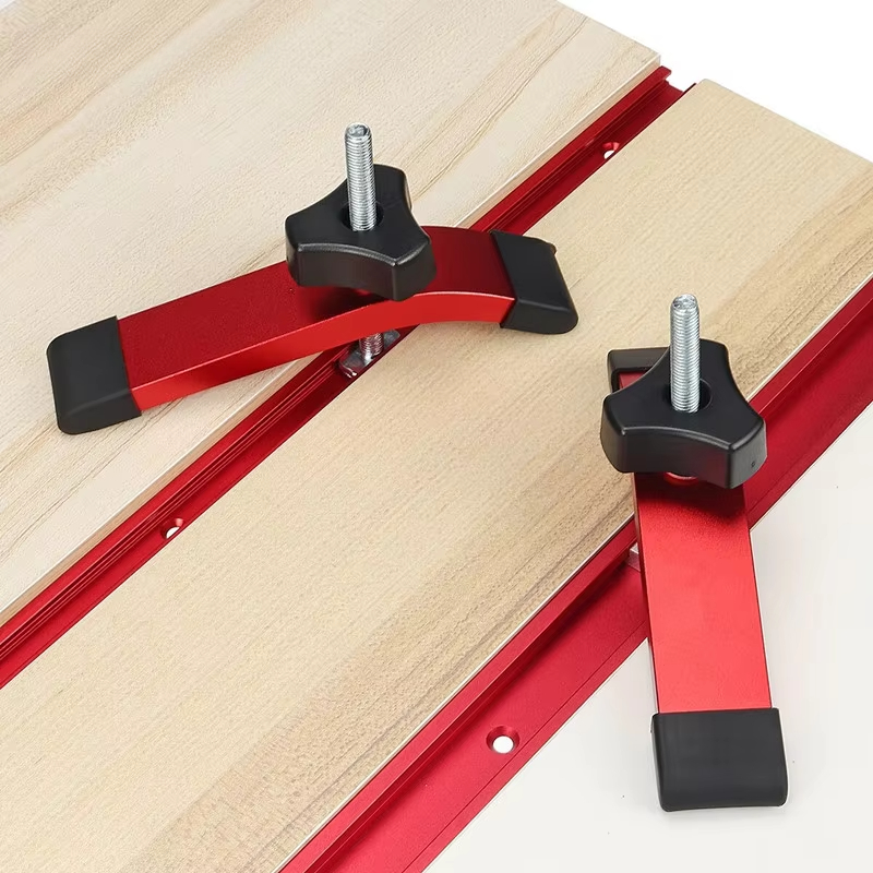 Woodworking Man - 1/2 Peças Grampo de Fixação de