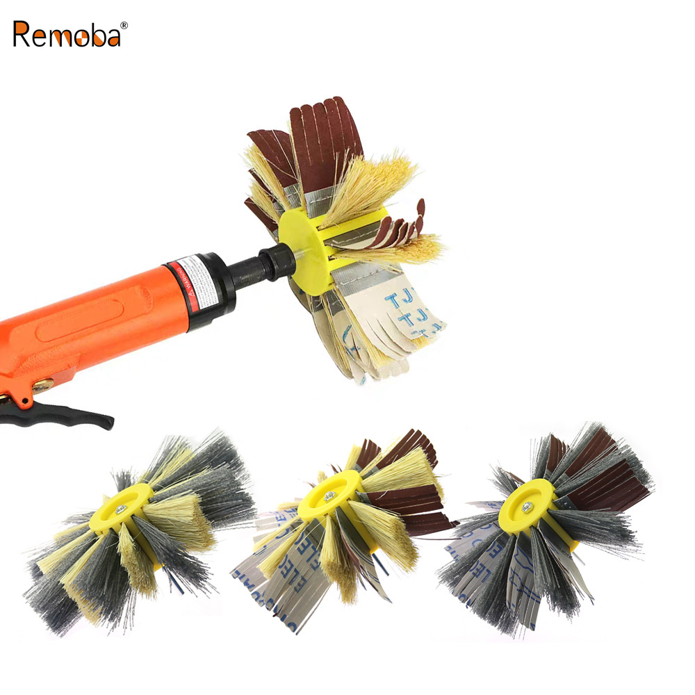 Woodworking Drill - Escova de Polimento para Madeira de