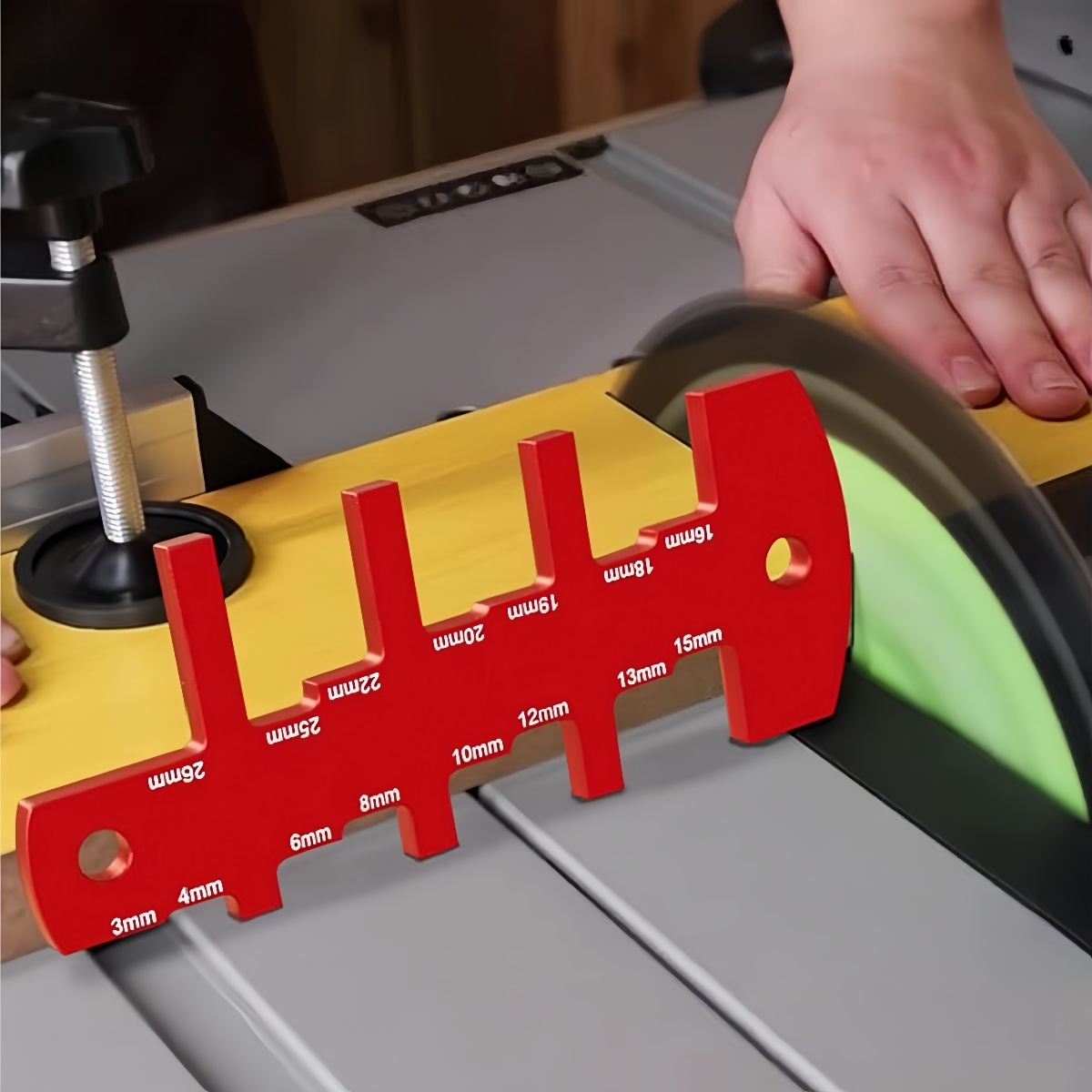 Woodworking Gauge - Medidor de altura da serra para