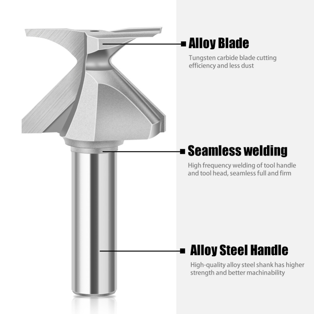 Fresa de Tupia para União de E - Woodworking Drill Bits avaliação e preço