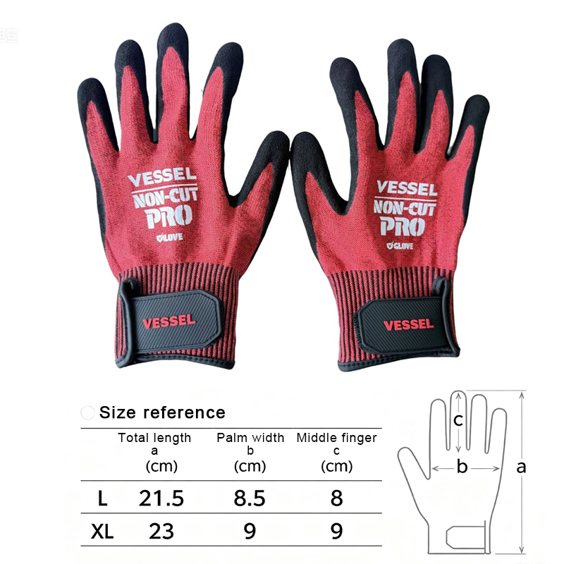 Luvas de Trabalho VESSEL Resis - Woodworking Gloves avaliação e preço