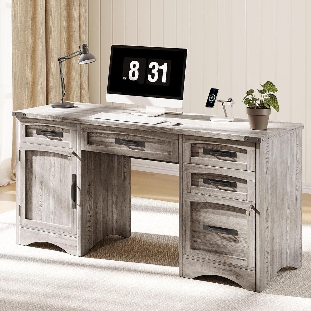 Escrivaninha Moderna 55 com Ga - Woodworking Or Woodworking avaliação e preço