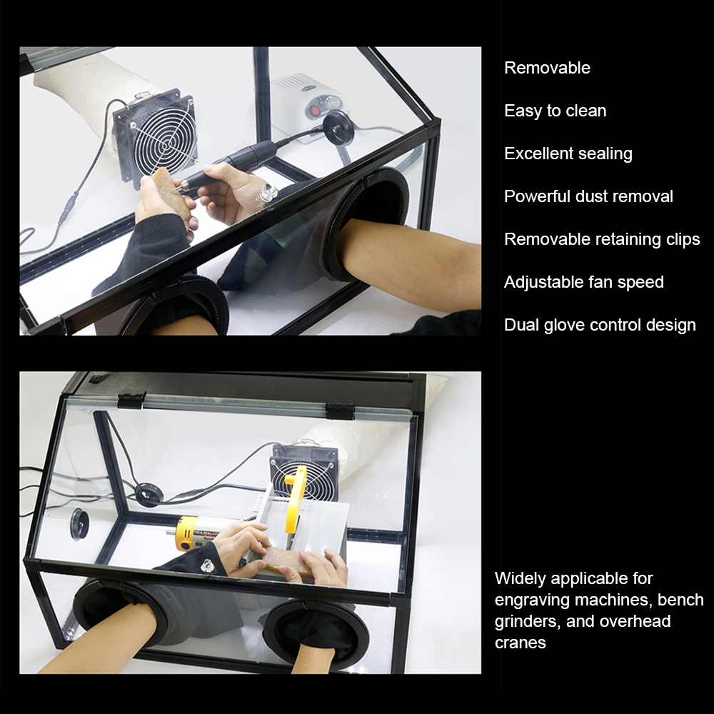 Caixa de Polimento de Acrílico - Woodworking Gloves avaliação e preço