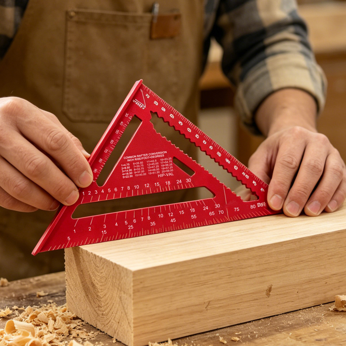 Régua Triangular de Alta Preci - Woodworking Man avaliação e preço