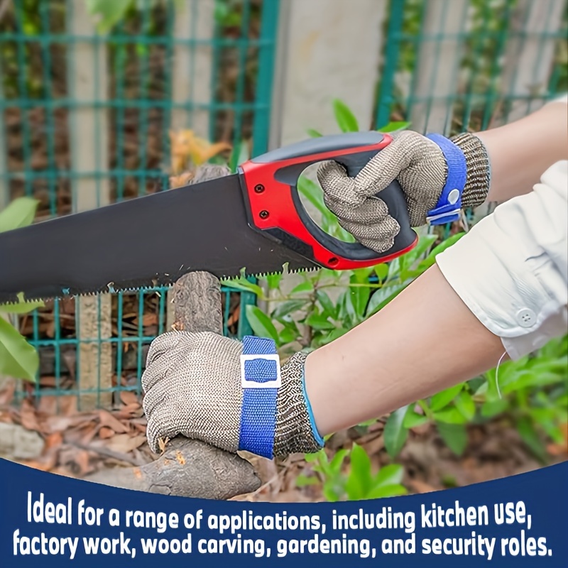 Luva de Segurança em Malha de  - Woodworking Gloves avaliação e preço