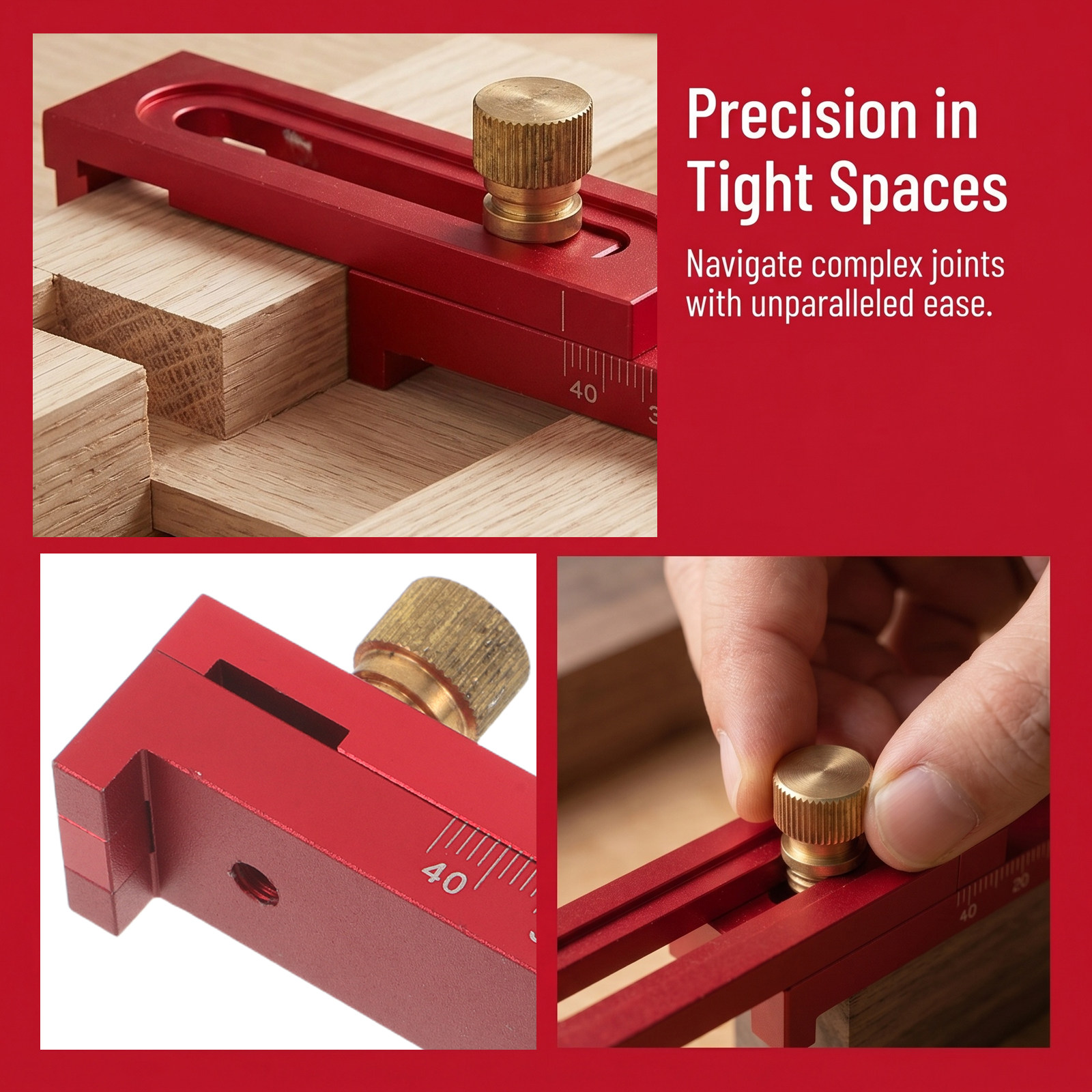 Régua de Medição para Marcenar - Woodworking Gauge avaliação e preço