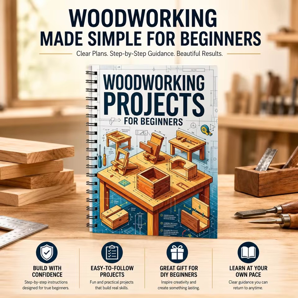 Planos de Marcenaria Fáceis pa - Woodworking Ideas For Adults avaliação e preço