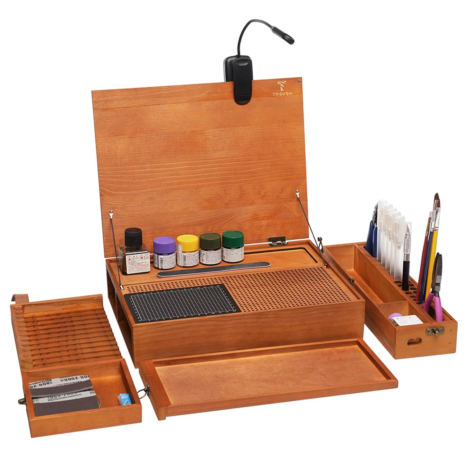 Mesa de trabalho hobby para co - Woodworking Box avaliação e preço