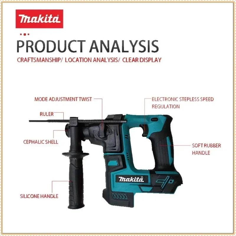 Martelo Sem Escovas Makita 18V - Woodworking Hammer avaliação e preço
